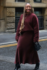 Discover 27 chic fall outfit ideas featuring the latest burgundy trend. From leather sets to cozy sweaters and bold accessories, elevate your autumn wardrobe with these stylish burgundy-inspired looks. fall outfits, fall fashion, fall nail art, fall burgundy nails, burgundy nails, burgundy dress, oxblood outfits, oxblood outfit, fall outfit aesthetic, fall outfit inspo, fall outfit inspiration, fall outfit trends, fall outfit cute, fall outfits cute, fall outfits woman, fall outfits casual