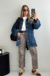 Discover stylish ways to wear leopard print outfit ideas ranging from cozy layers to bold contrasts. Elevate your wardrobe with these versatile looks, leopard print pants, leopard print, leopard print outfit, leopard print fashion, leopard print looks, leopard print style, leopard print outfit ideas, leopard prints fashion, leopard print trousers outfit, leopard print for plus size, petit outfits, leopard print jackets, leopard print shoes, leopard print winter outfits, leopard print scarf.
