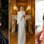 Explore 16 stunning fall wedding dress ideas, from classic lace gowns to unique floral prints and warm autumn hues. Find the perfect bridal style for an unforgettable autumn ceremony, fall wedding ideas, fall wedding colors, fall wedding inspiration, fall wedding dresses, fall weddings inspiration, fall wedding colorful, fall weddings colors, fall wedding gowns, fall wedding dress